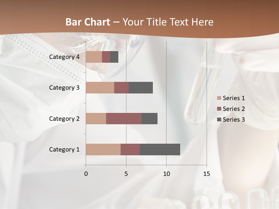 A Blond Medical Or Scientific Researcher Or Doctor Using Looking At A Clear Solution In A Laboratory With Her Asian Female Colleague Out Of Focus Behind Her. PowerPoint Template
