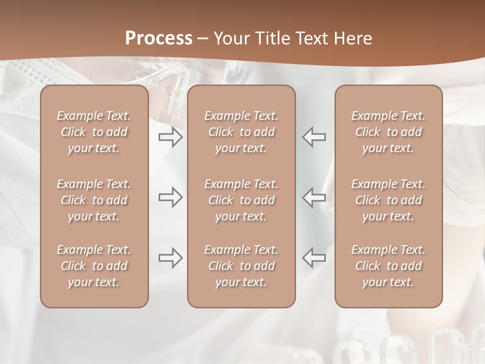 A Blond Medical Or Scientific Researcher Or Doctor Using Looking At A Clear Solution In A Laboratory With Her Asian Female Colleague Out Of Focus Behind Her. PowerPoint Template