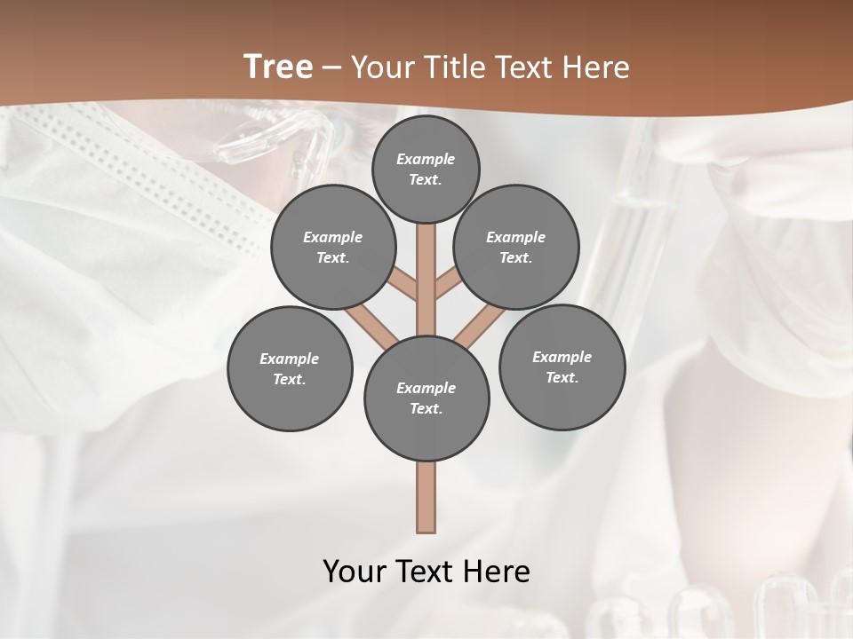 A Blond Medical Or Scientific Researcher Or Doctor Using Looking At A Clear Solution In A Laboratory With Her Asian Female Colleague Out Of Focus Behind Her. PowerPoint Template