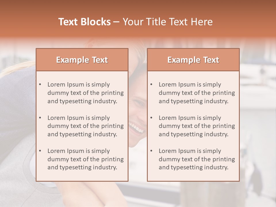 Athletic Woman On Track Starting To Run PowerPoint Template