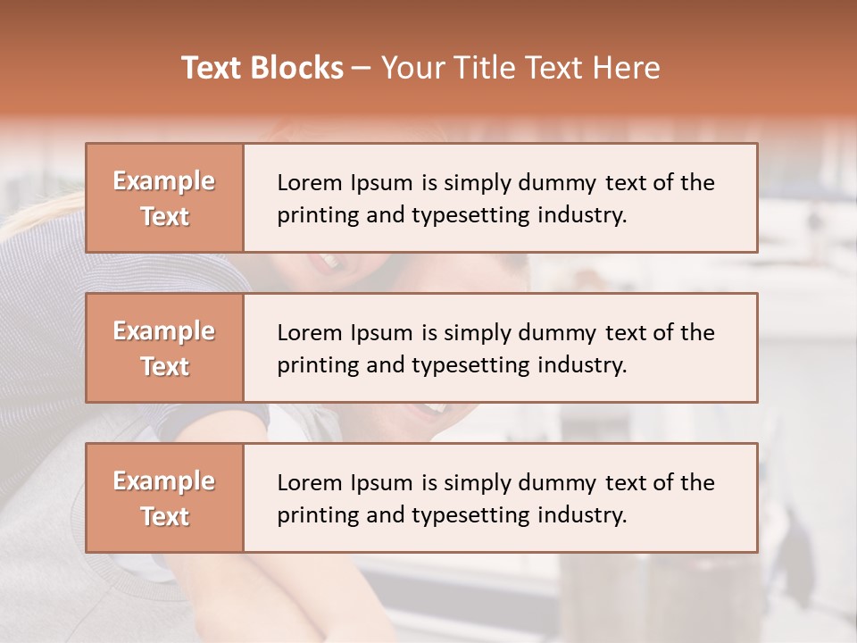 Athletic Woman On Track Starting To Run PowerPoint Template