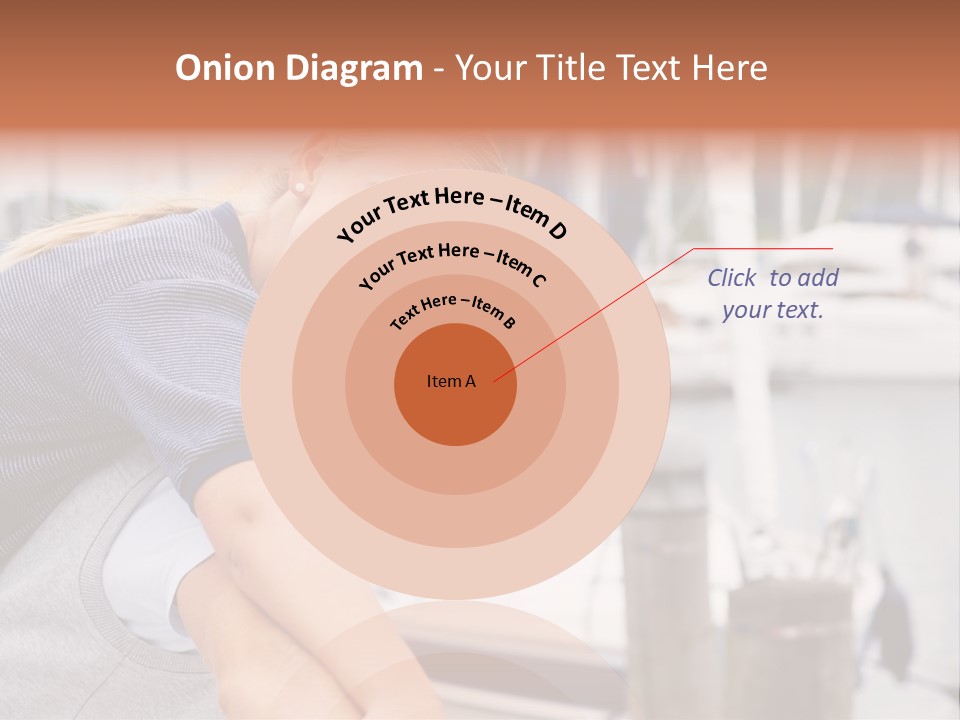 Athletic Woman On Track Starting To Run PowerPoint Template