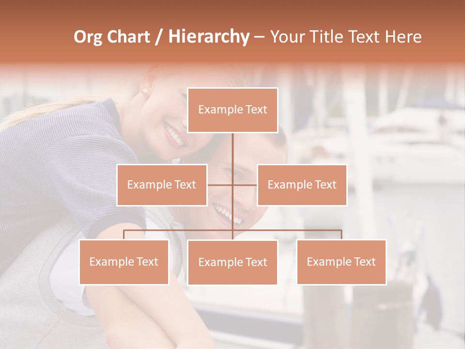 Athletic Woman On Track Starting To Run PowerPoint Template