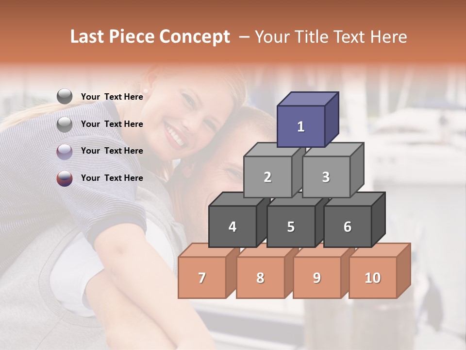 Athletic Woman On Track Starting To Run PowerPoint Template