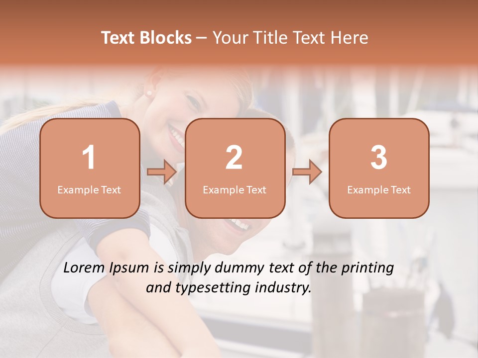 Athletic Woman On Track Starting To Run PowerPoint Template