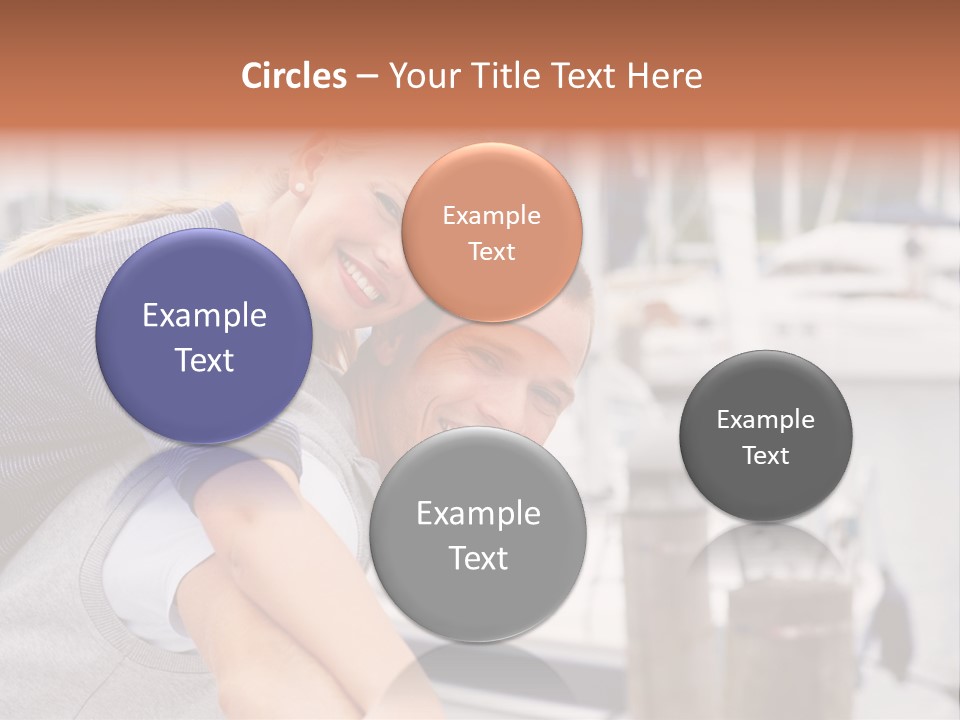 Athletic Woman On Track Starting To Run PowerPoint Template