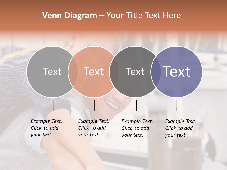 Athletic Woman On Track Starting To Run PowerPoint Template