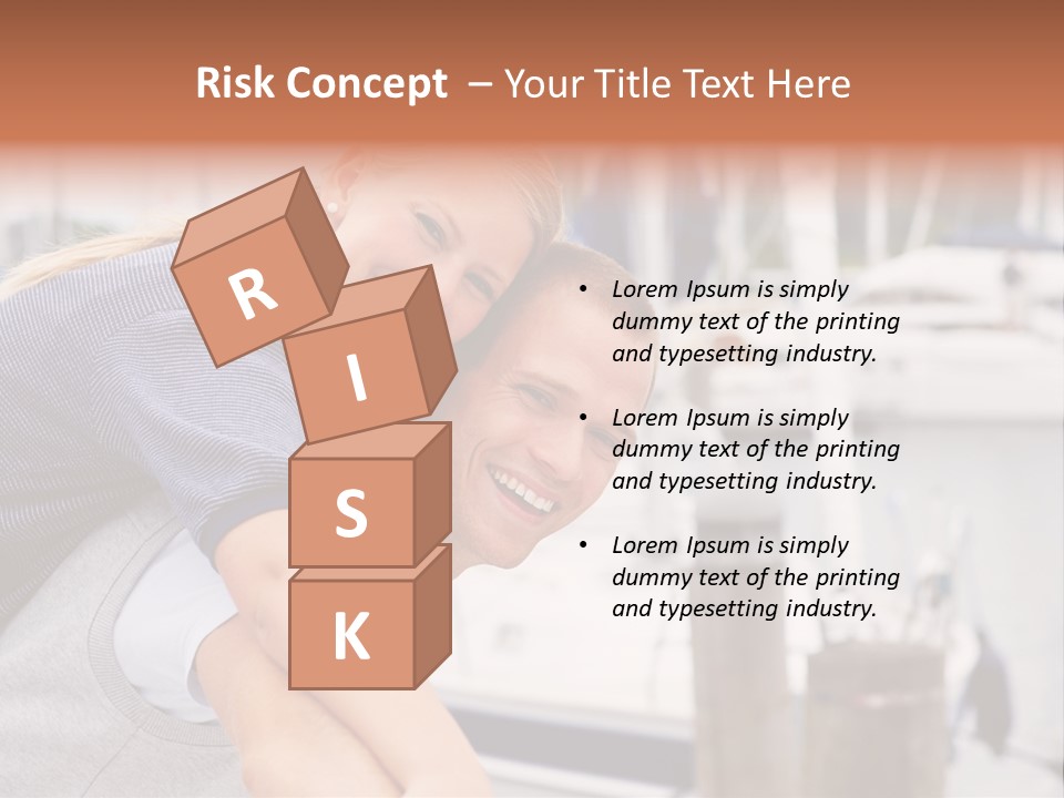 Athletic Woman On Track Starting To Run PowerPoint Template