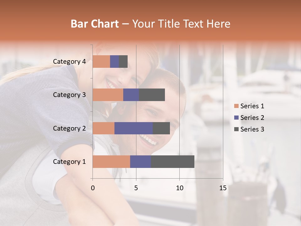 Athletic Woman On Track Starting To Run PowerPoint Template