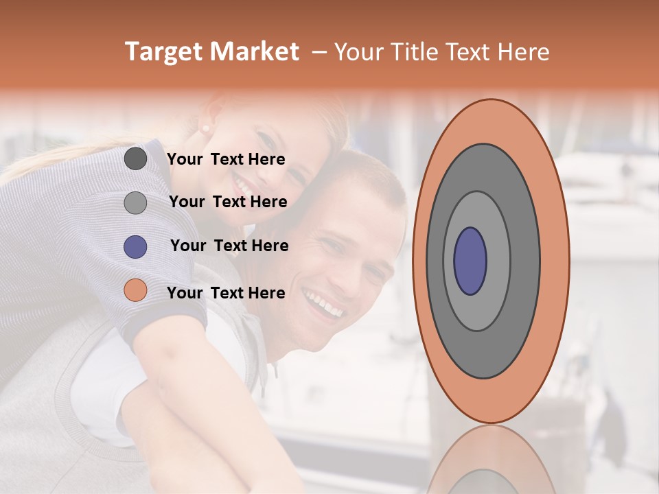 Athletic Woman On Track Starting To Run PowerPoint Template