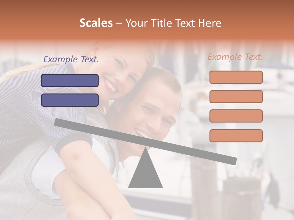 Athletic Woman On Track Starting To Run PowerPoint Template