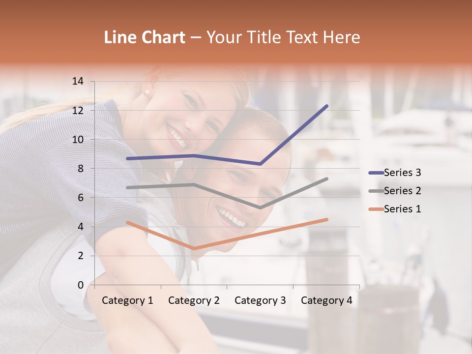 Athletic Woman On Track Starting To Run PowerPoint Template