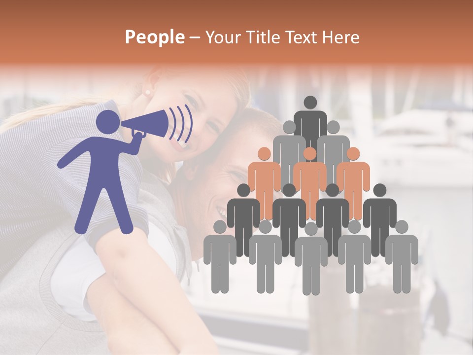 Athletic Woman On Track Starting To Run PowerPoint Template