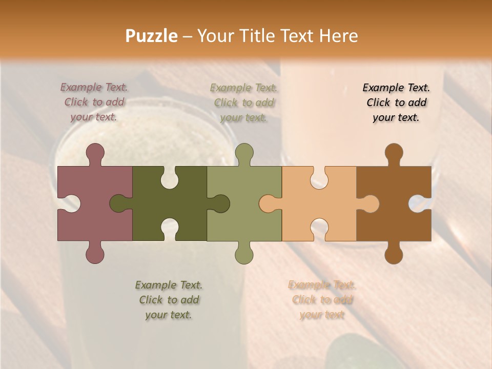 Pear And Cucumber Juice PowerPoint Template