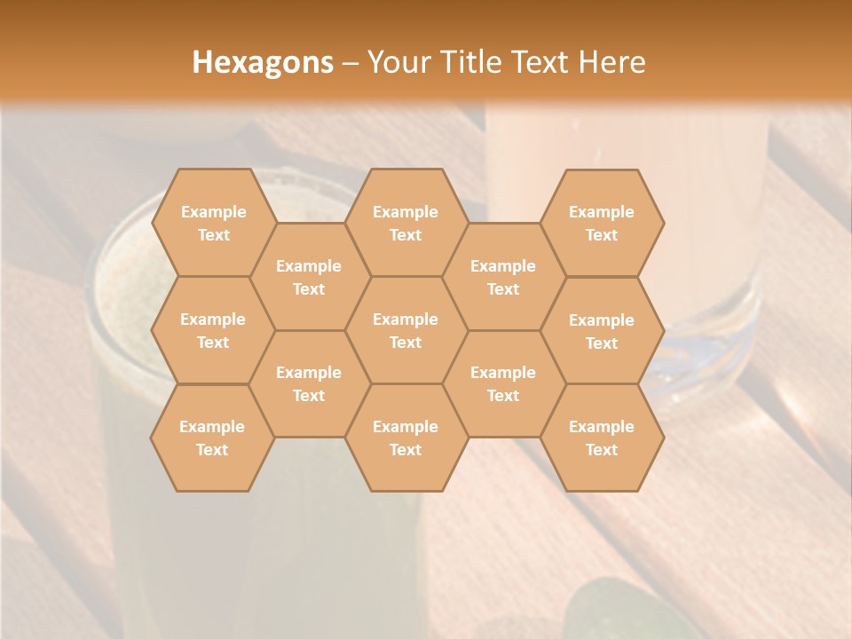 Pear And Cucumber Juice PowerPoint Template