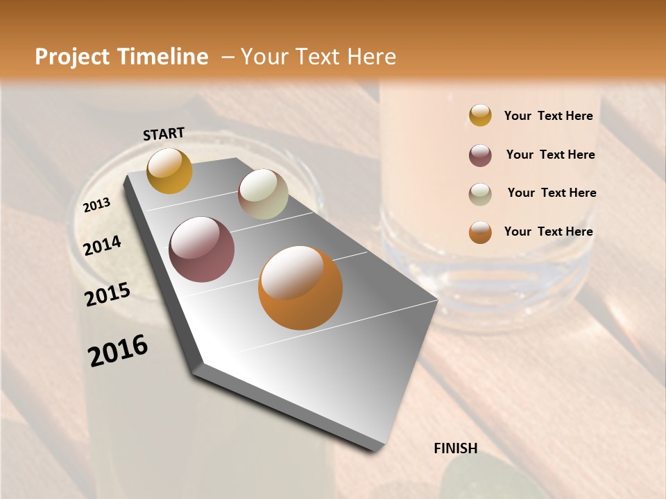 Pear And Cucumber Juice PowerPoint Template