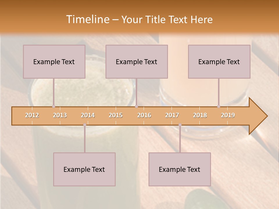 Pear And Cucumber Juice PowerPoint Template
