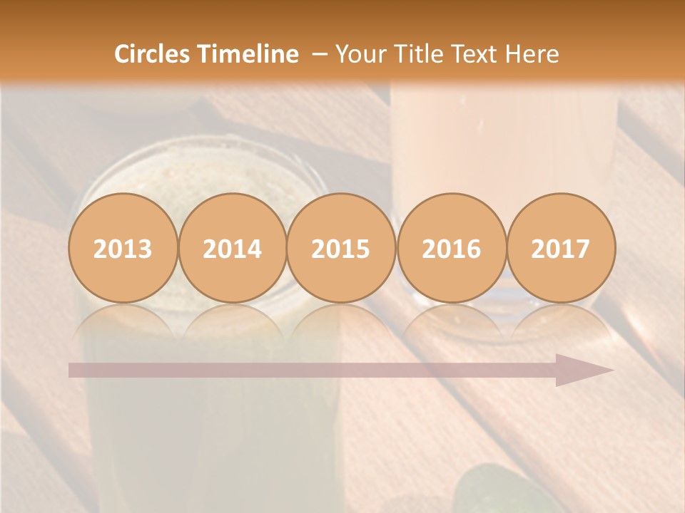 Pear And Cucumber Juice PowerPoint Template