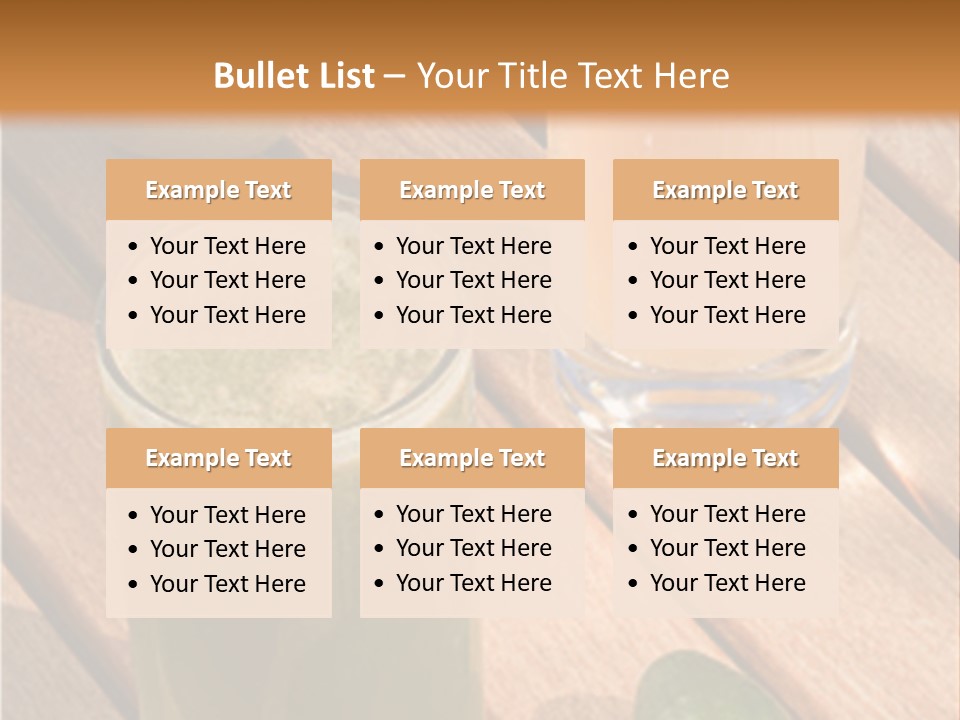 Pear And Cucumber Juice PowerPoint Template