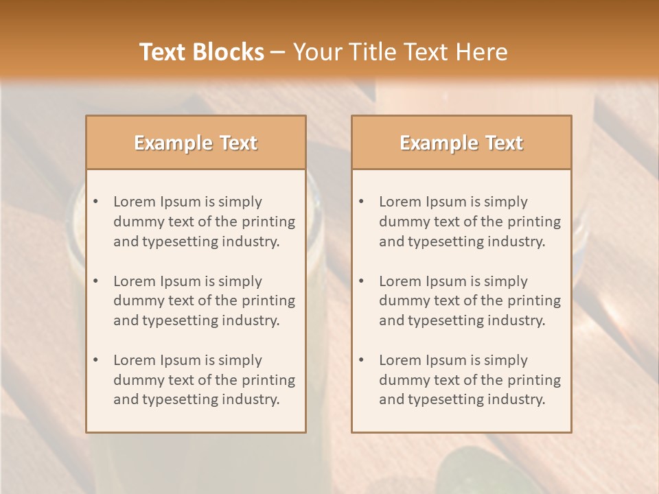 Pear And Cucumber Juice PowerPoint Template