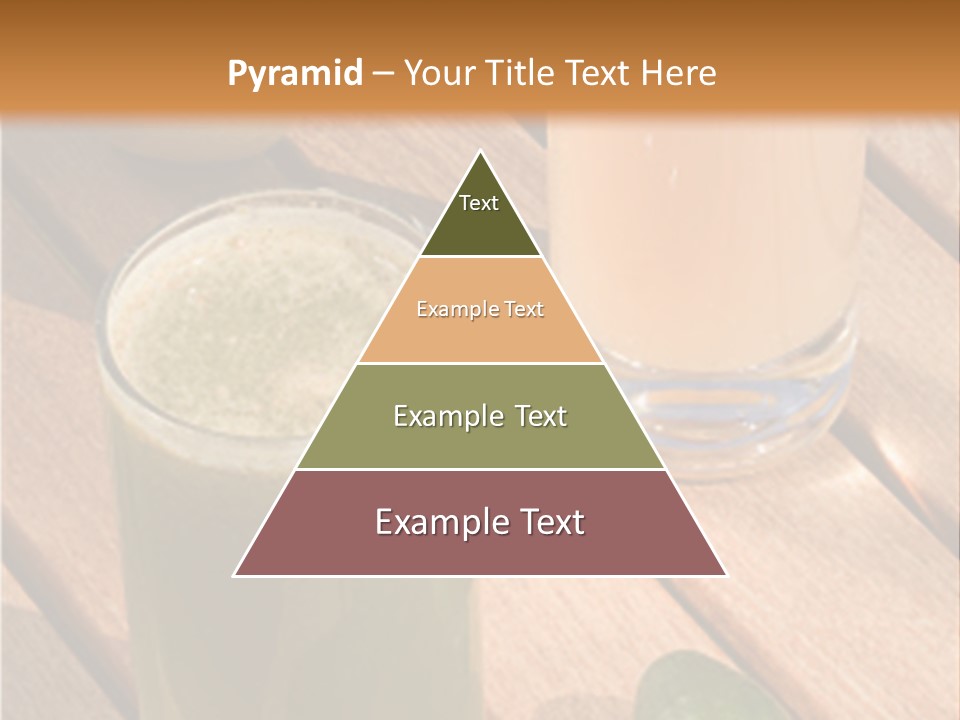 Pear And Cucumber Juice PowerPoint Template