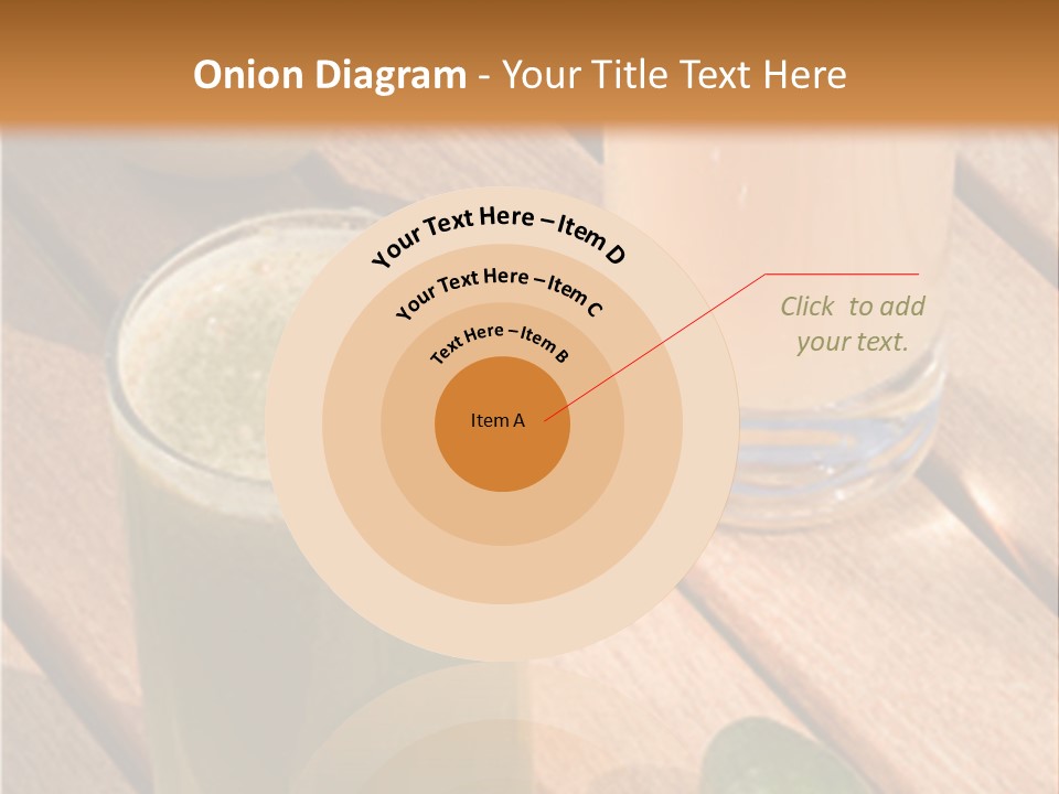 Pear And Cucumber Juice PowerPoint Template