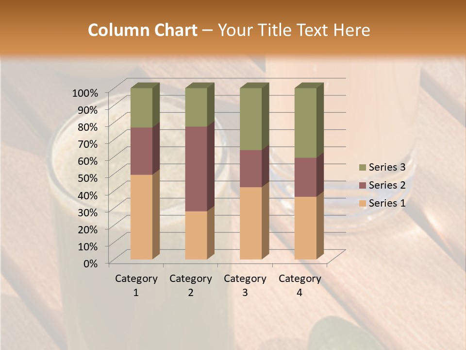 Pear And Cucumber Juice PowerPoint Template