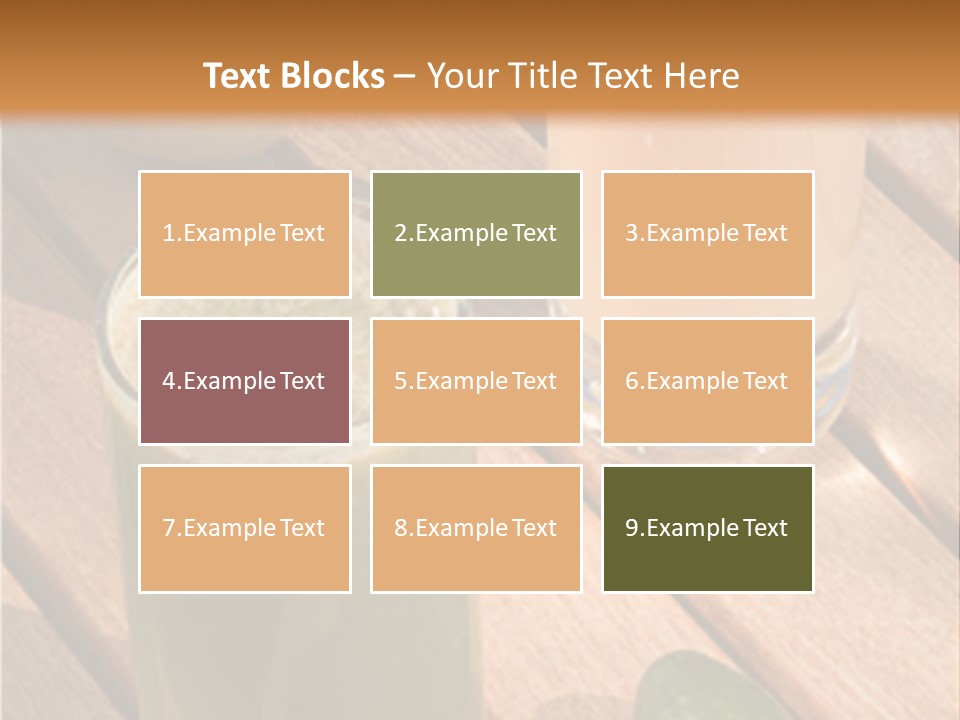 Pear And Cucumber Juice PowerPoint Template