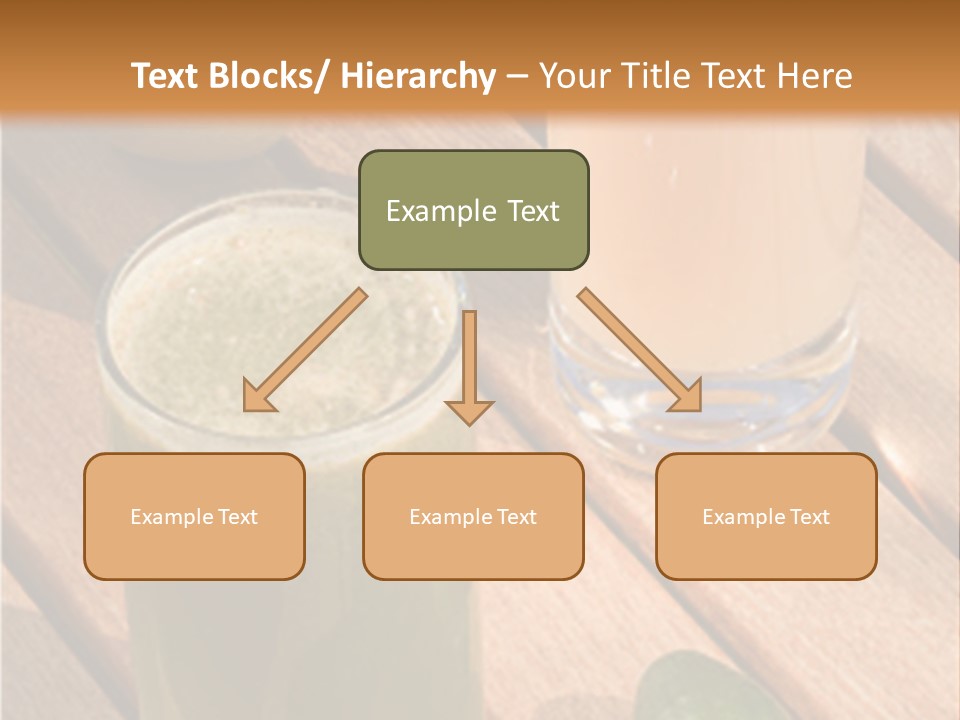 Pear And Cucumber Juice PowerPoint Template