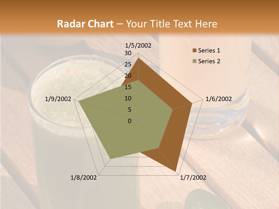 Pear And Cucumber Juice PowerPoint Template