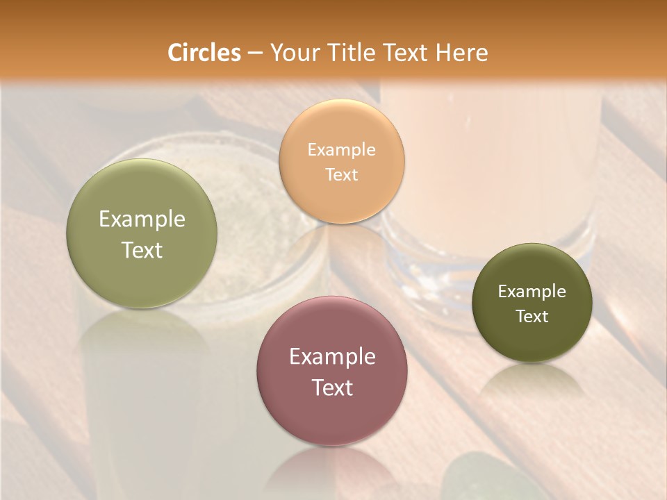 Pear And Cucumber Juice PowerPoint Template