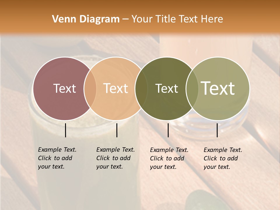 Pear And Cucumber Juice PowerPoint Template
