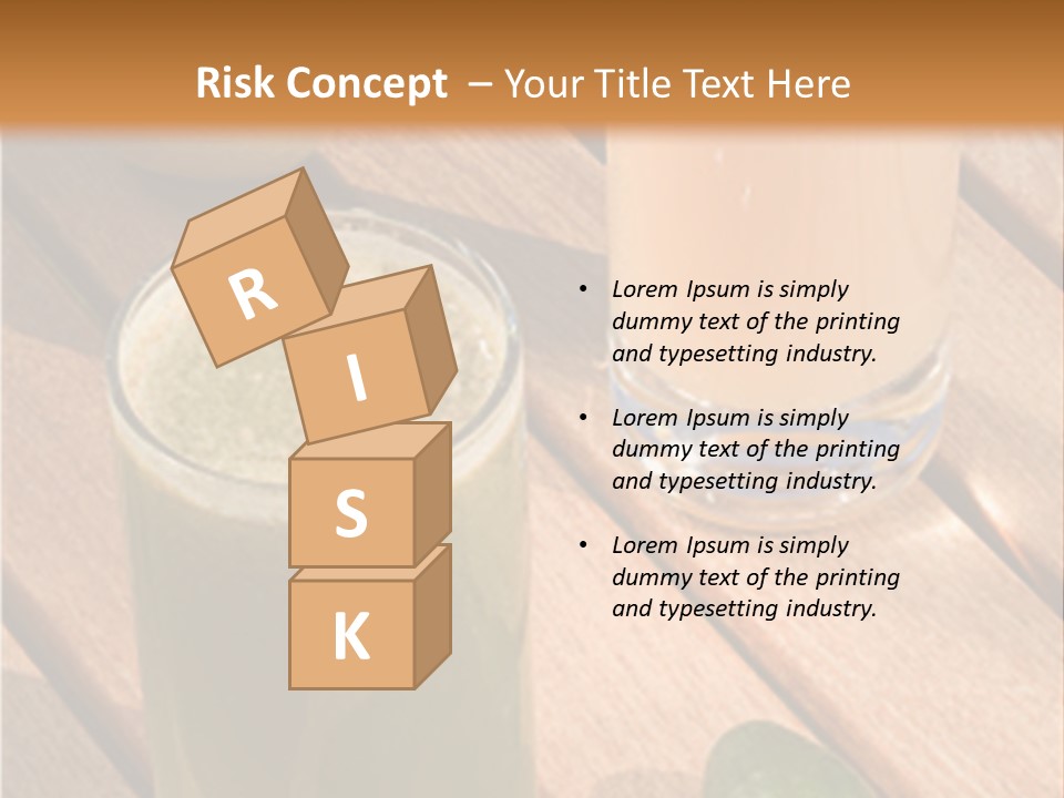 Pear And Cucumber Juice PowerPoint Template