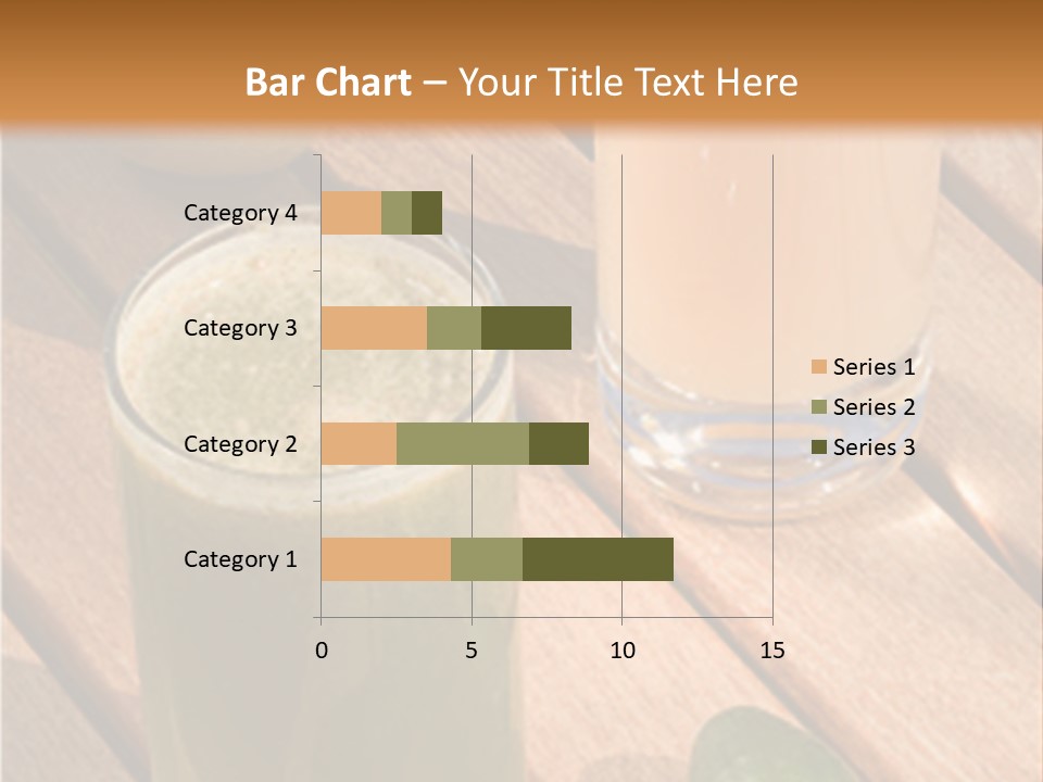 Pear And Cucumber Juice PowerPoint Template