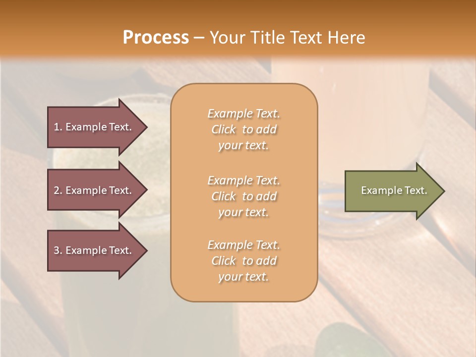 Pear And Cucumber Juice PowerPoint Template