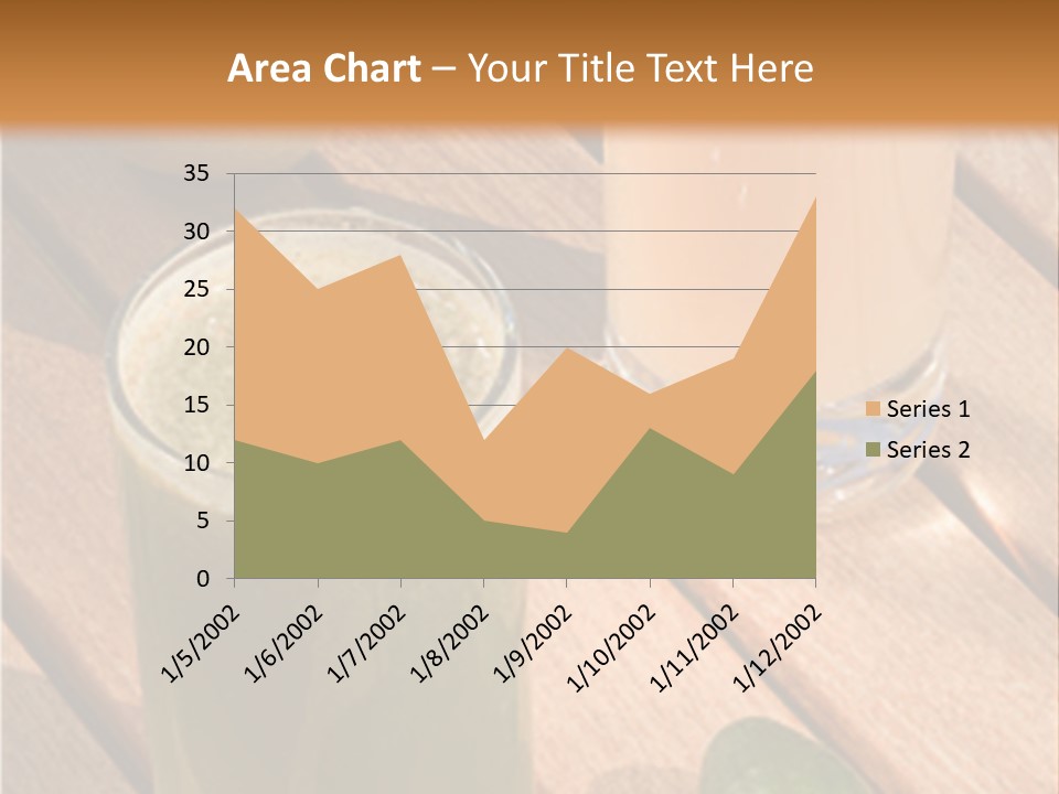 Pear And Cucumber Juice PowerPoint Template