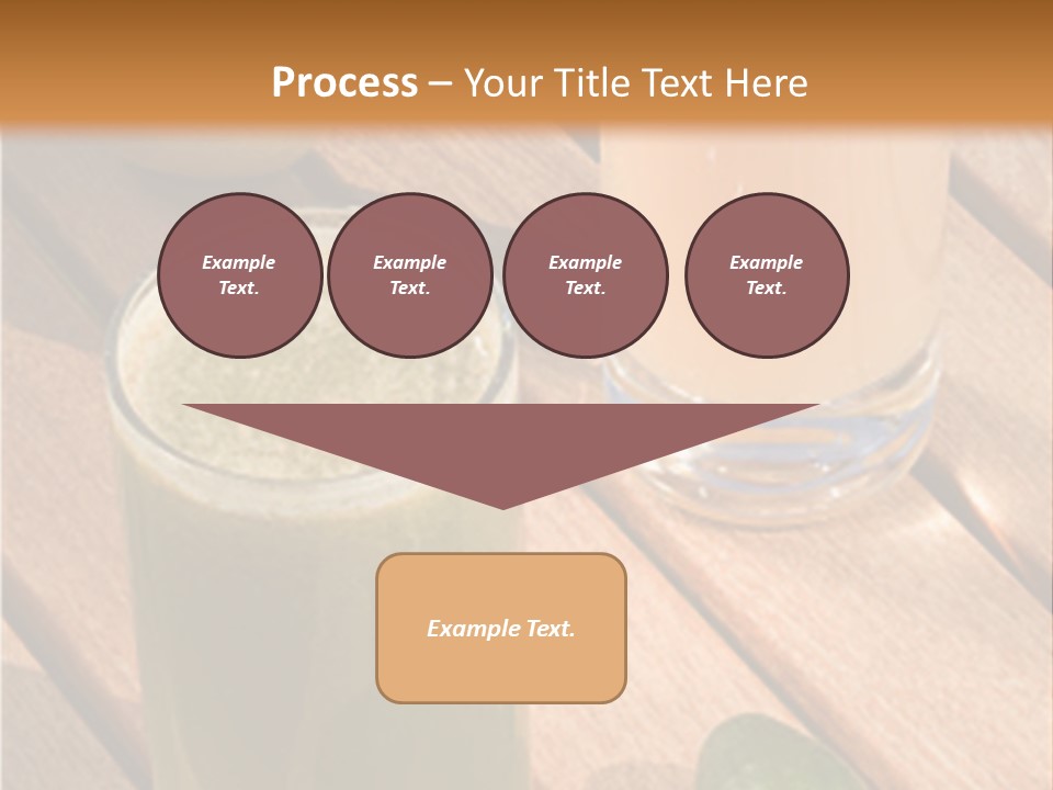 Pear And Cucumber Juice PowerPoint Template