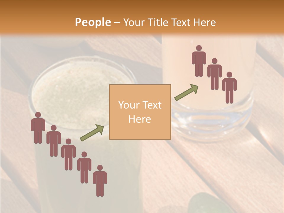 Pear And Cucumber Juice PowerPoint Template
