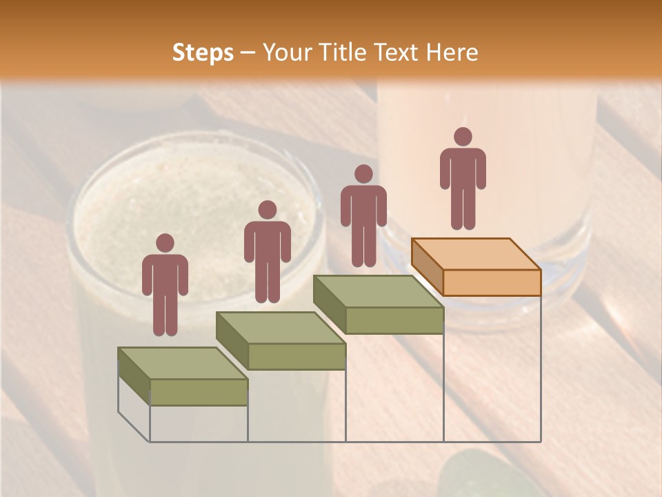 Pear And Cucumber Juice PowerPoint Template