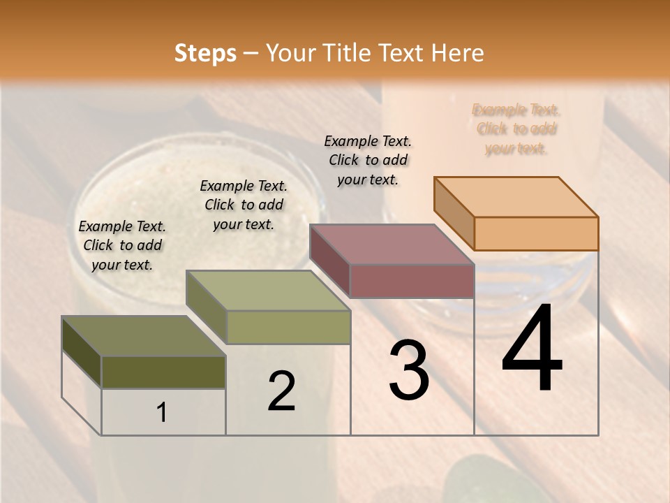 Pear And Cucumber Juice PowerPoint Template