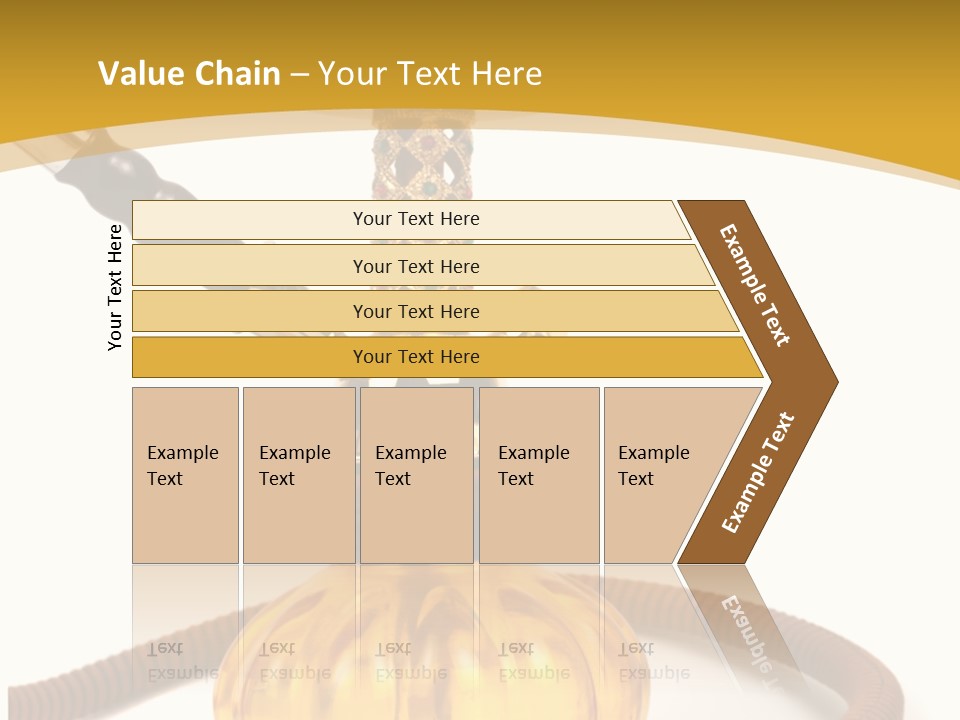 Hookah Isolated On White Background PowerPoint Template