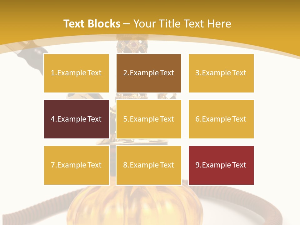 Hookah Isolated On White Background PowerPoint Template