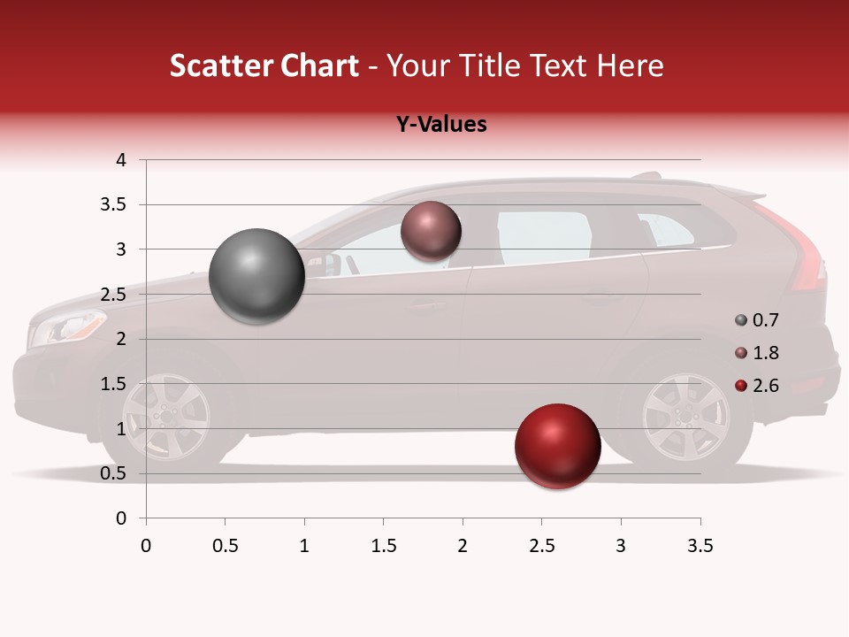 Luxury Suv Isolated On White Background PowerPoint Template