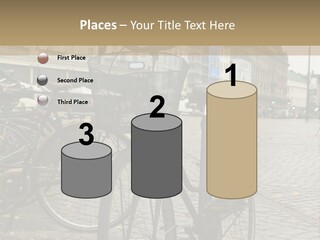 Copenhagen Bycicle PowerPoint Template