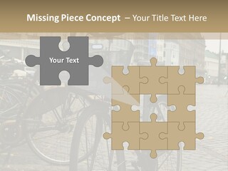Copenhagen Bycicle PowerPoint Template