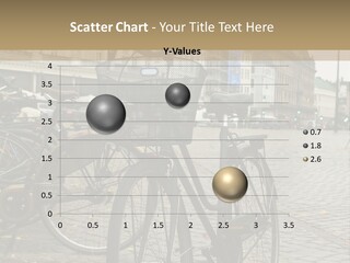 Copenhagen Bycicle PowerPoint Template