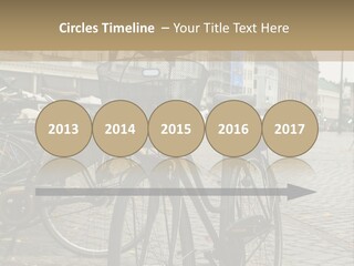 Copenhagen Bycicle PowerPoint Template