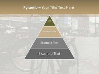 Copenhagen Bycicle PowerPoint Template