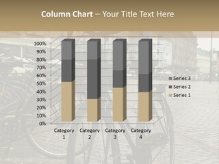 Copenhagen Bycicle PowerPoint Template