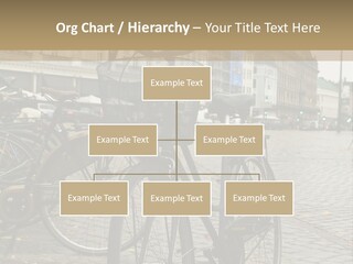 Copenhagen Bycicle PowerPoint Template